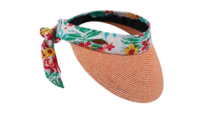 空頂草帽，鴨舌草帽，遮陽草帽