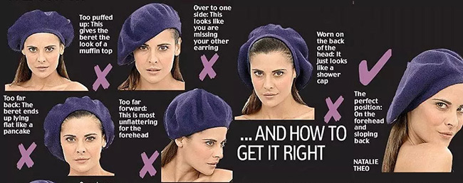 貝雷帽怎么戴好看，這些竅門你都知道嗎？