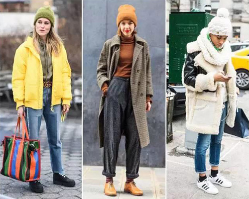 冬天穿大衣戴上這3款帽子，想不美都難！