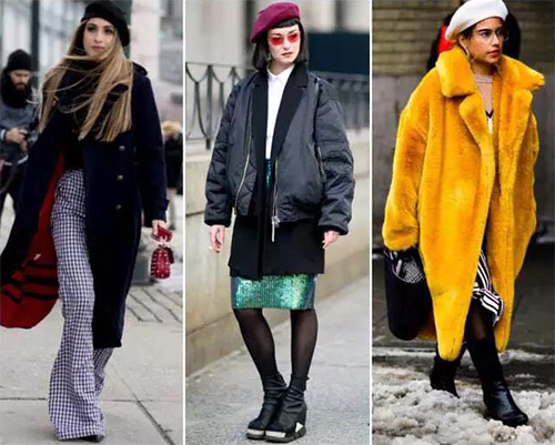 冬天穿大衣戴上這3款帽子，想不美都難！